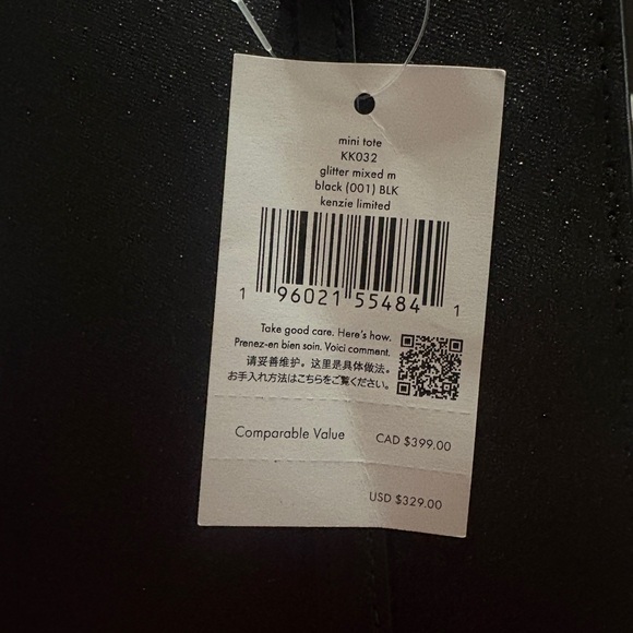 Kate Spade Mini Tote Kenzie Black Saffiano Leather Limited Edition NWT - Picture 7 of 7